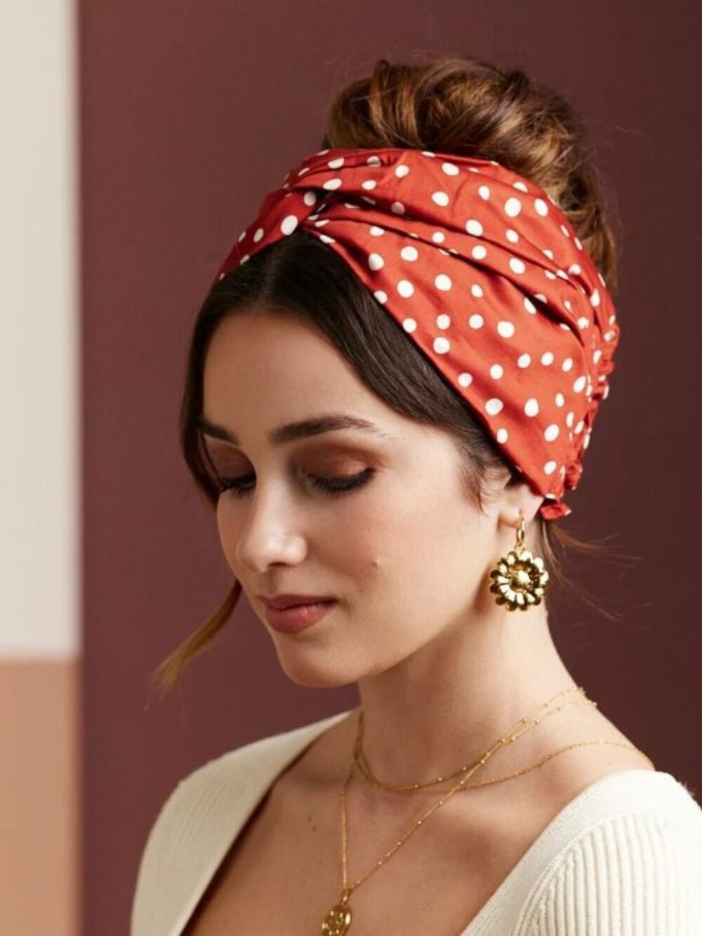 NIB Pearly California Organic Cotton Headband